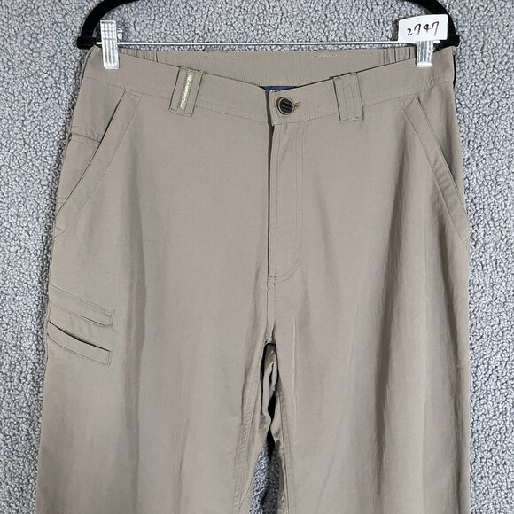 ExOfficio Nylon Outdoor Hiking Lightweight Pockets Pants - Men's Size 32*31 - Picture 2 of 6